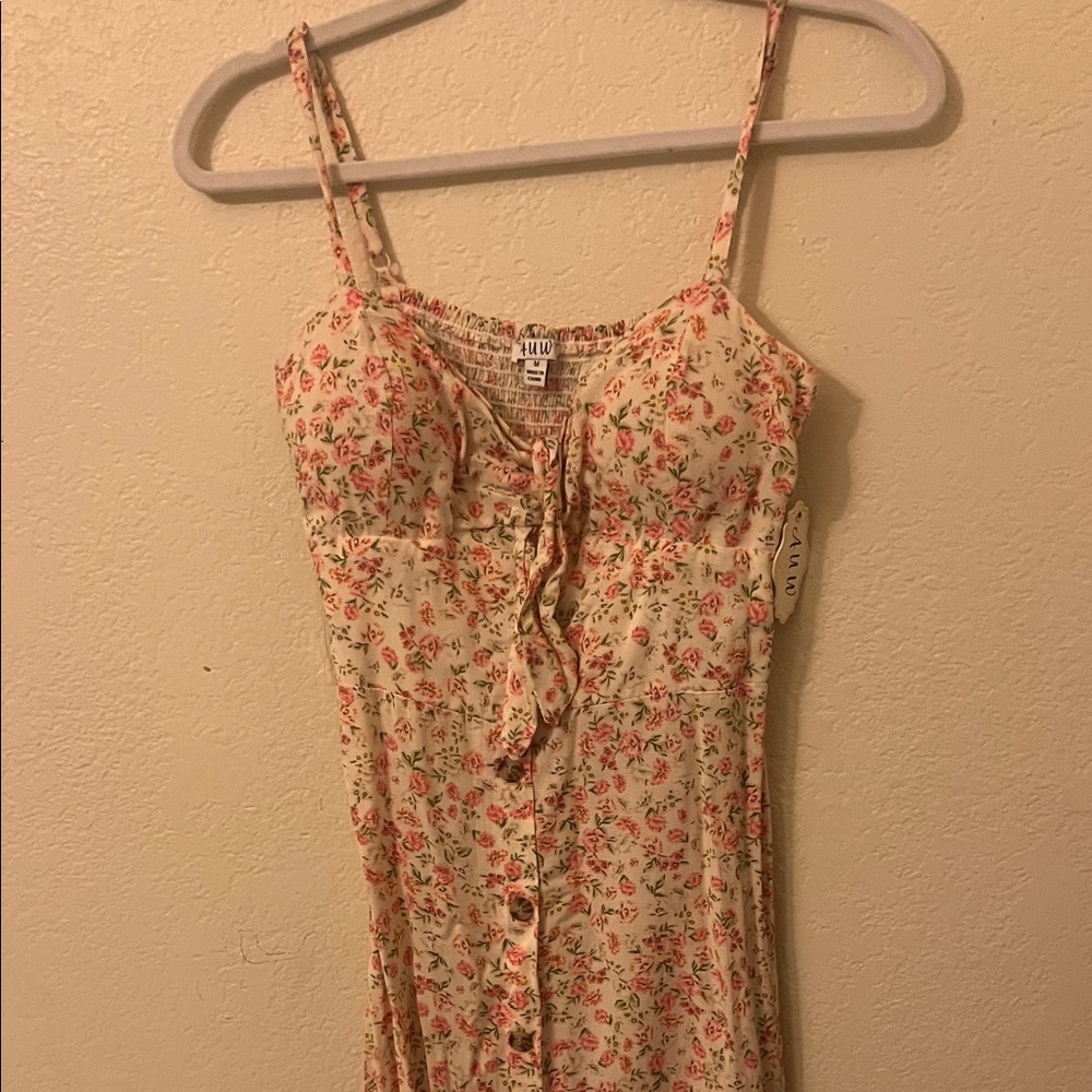 Floral Button-Down Dress
